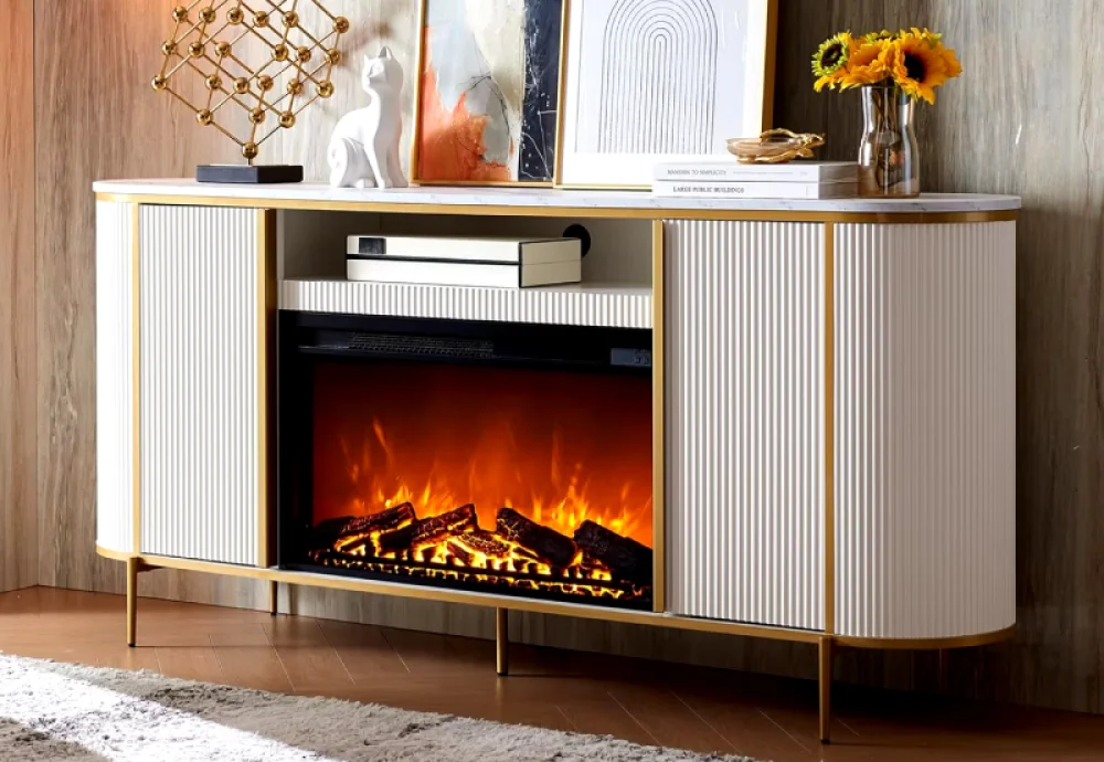 luxury electric fireplace